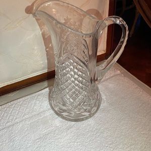 Crystal Water Pitcher